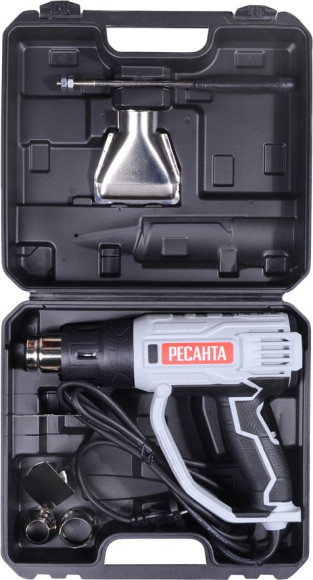 Технический фен Ресанта ФЭ-2000ЭК 2000Вт темп.50/50-550/50-550С Технический фен Ресанта ФЭ-2000ЭК 2000Вт темп.50/50-550/50-550С