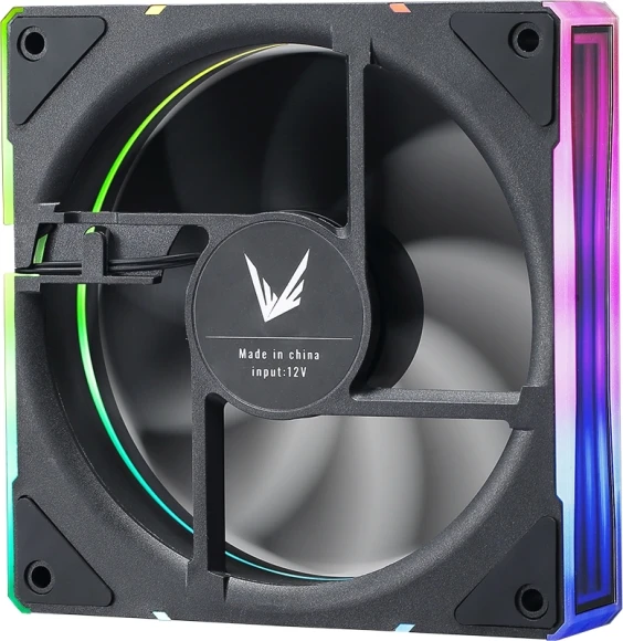 Вентилятор для корпуса Formula Floe Plus 12BK ARGB 120х120x25 черный 4-pin 26.8дБ (FLOE PLUS 12BK ARPW) Ret Вентилятор для корпуса Formula Floe Plus 12BK ARGB 120х120x25 черный 4-pin 26.8дБ (FLOE PLUS 12BK ARPW) Ret