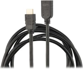 Кабель-удлинитель аудио-видео Buro HDMI (m)/HDMI (f) 3м. позолоч.конт. черный (BU-HDMI2.0-EXTND-3M) Кабель-удлинитель аудио-видео Buro HDMI (m)/HDMI (f) 3м. позолоч.конт. черный (BU-HDMI2.0-EXTND-3M)