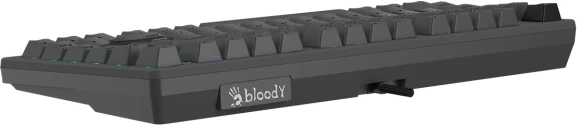 Клавиатура A4Tech MS76 темно-серый USB Multimedia for gamer LED кабель 1.8м