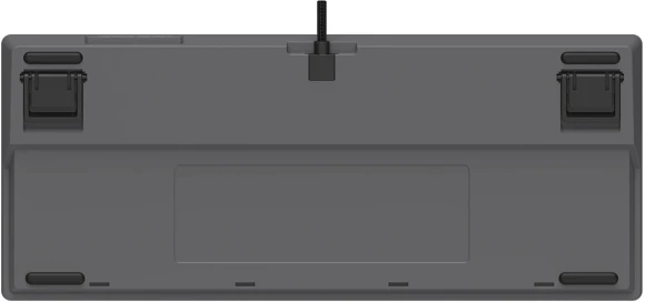Клавиатура A4Tech MS76 темно-серый USB Multimedia for gamer LED кабель 1.8м