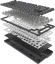 Клавиатура A4Tech MS76 темно-серый USB Multimedia for gamer LED кабель 1.8м