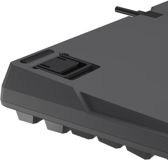 Клавиатура A4Tech MS76 темно-серый USB Multimedia for gamer LED кабель 1.8м