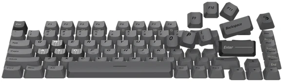 Клавиатура A4Tech MS76 темно-серый USB Multimedia for gamer LED кабель 1.8м
