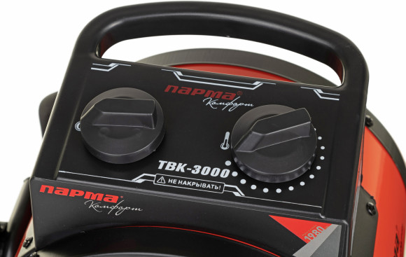 Тепловая пушка электрическая Парма ТВК-3000 оранжевый/черный Тепловая пушка электрическая Парма ТВК-3000 оранжевый/черный