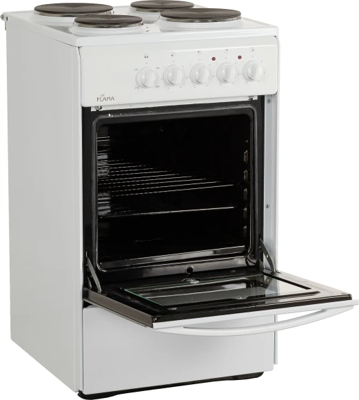 Плита Электрическая Flama AE 1402 W белый эмаль