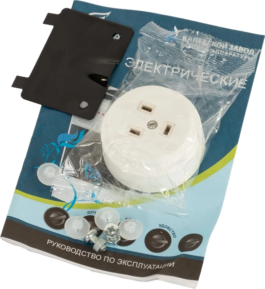 Плита Электрическая Flama AE 1402 W белый эмаль