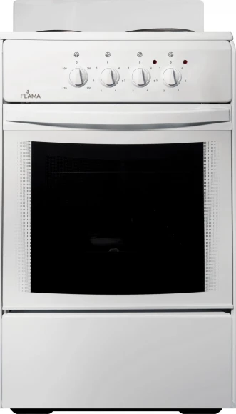 Плита Электрическая Flama AE 1402 W белый эмаль