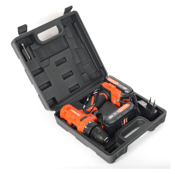 Дрель-шуруповерт Patriot BR 187UES аккум. патрон:быстрозажимной (кейс в комплекте) (180301547) Дрель-шуруповерт Patriot BR 187UES аккум. патрон:быстрозажимной (кейс в комплекте) (180301547)