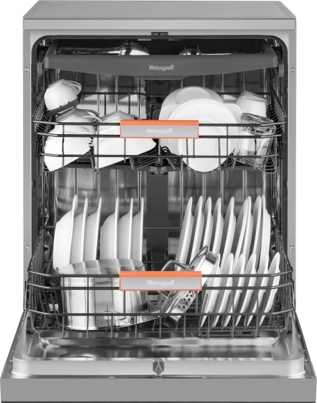 Посудомоечная машина Weissgauff DW 998 Touch Inverter Dual Fan Dry нержавеющая сталь (полноразмерная) инвертор Посудомоечная машина Weissgauff DW 998 Touch Inverter Dual Fan Dry нержавеющая сталь (полноразмерная) инвертор
