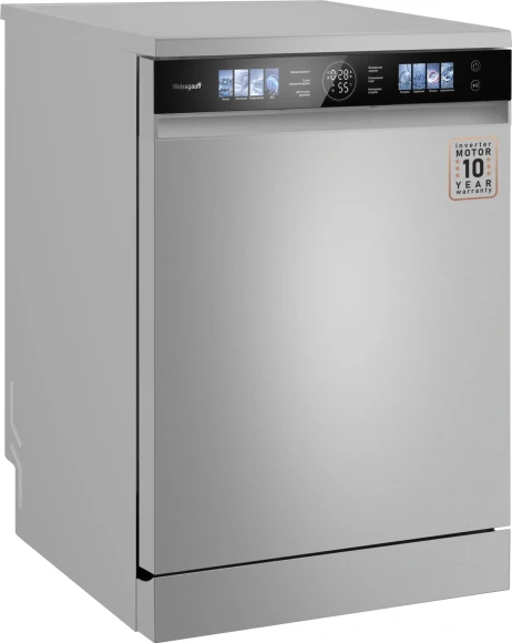Посудомоечная машина Weissgauff DW 998 Touch Inverter Dual Fan Dry нержавеющая сталь (полноразмерная) инвертор Посудомоечная машина Weissgauff DW 998 Touch Inverter Dual Fan Dry нержавеющая сталь (полноразмерная) инвертор