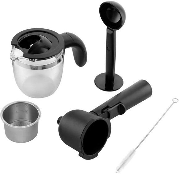 Кофеварка рожковая Kitfort КТ-760-1 800Вт красный/черный Кофеварка рожковая Kitfort КТ-760-1 800Вт красный/черный