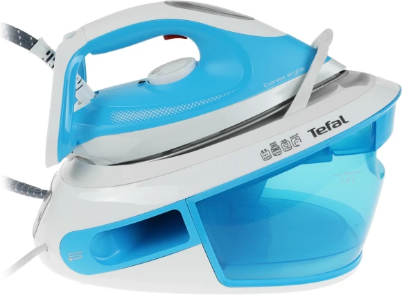 Парогенератор Tefal Express Airglide SV8002E0 голубой/белый Парогенератор Tefal Express Airglide SV8002E0 голубой/белый