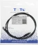 Патч-корд Lanmaster TWT-45-45-1.0-BK UTP RJ-45 вил.-вилка RJ-45 кат.5E 1м черный ПВХ (уп.:1шт)
