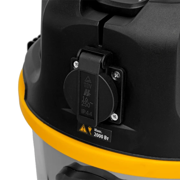 Строительный пылесос Denzel RVC30 1400Вт (уборка: сухая/сбор воды/выдув) серебристый Строительный пылесос Denzel RVC30 1400Вт (уборка: сухая/сбор воды/выдув) серебристый