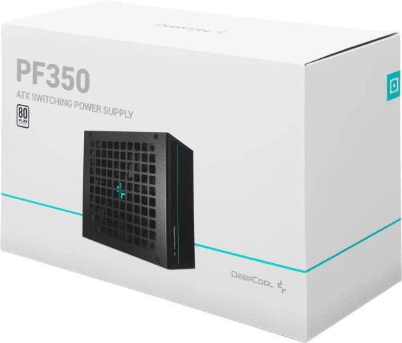Блок питания Deepcool ATX 350W PF350 80 PLUS WHITE (20+4pin) APFC 120mm fan 6xSATA RTL