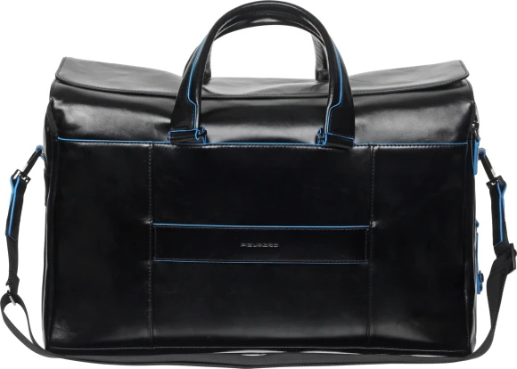 Сумка дорожная Piquadro Blue Square BV4342B2/N с отделением для ноутбука 15" черная натур.кожа