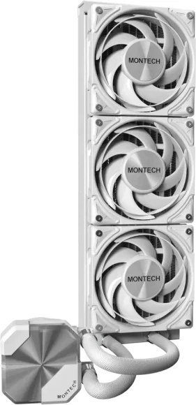 Система водяного охлаждения Montech HyperFlow Silent 360 Soc-AM5/AM4/1200/1700/1851 белый 4-pin 24.8dB Al 360W Ret (HS360WH) Система водяного охлаждения Montech HyperFlow Silent 360 Soc-AM5/AM4/1200/1700/1851 белый 4-pin 24.8dB Al 360W Ret (HS360WH)