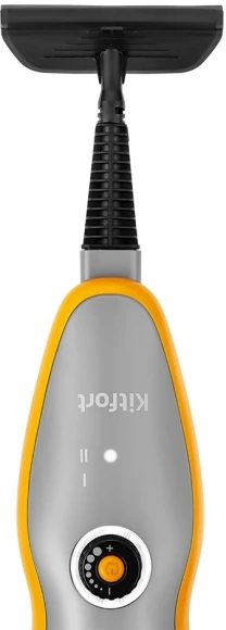 Швабра паровая Kitfort КТ-1047 1500Вт серый/оранжевый
