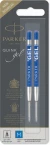 Стержень гелевый Parker Z10 (1950364) M 0.7мм синие чернила для ручек шариковых блистер (2шт)