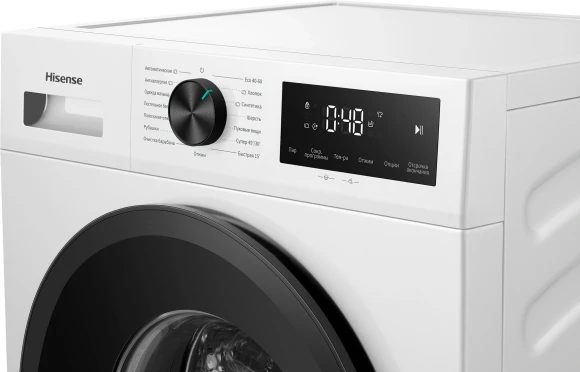 Стиральная машина Hisense WF1I9042BWF/C класс: A+++ загр.фронтальная макс.:9кг белый инвертор Стиральная машина Hisense WF1I9042BWF/C класс: A+++ загр.фронтальная макс.:9кг белый инвертор