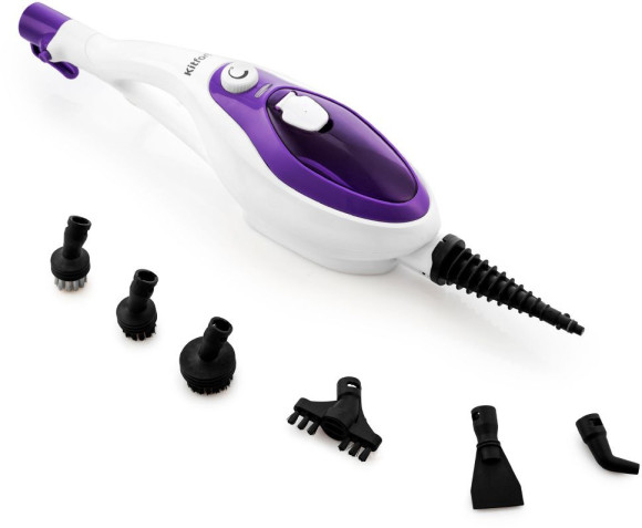 Швабра паровая Kitfort KT-1004-4 1500Вт фиолетовый