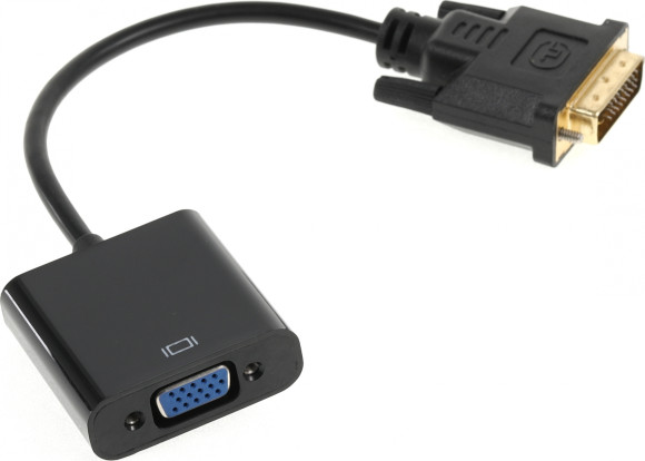 Переходник Ningbo DVI-D (m) VGA (f) 0.23м