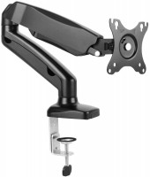 Кронштейн для мониторов Ultramounts UM700 черный 13"-27" макс.6.5кг настольный поворот и наклон верт.перемещ. Кронштейн для мониторов Ultramounts UM700 черный 13"-27" макс.6.5кг настольный поворот и наклон верт.перемещ.