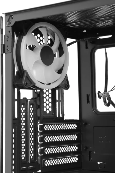 Корпус Aerocool Atomic-G-BK-v1 черный без БП mATX 2x120mm 2x140mm 2xUSB3.0 audio bott PSU