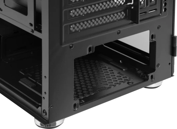 Корпус Aerocool Atomic-G-BK-v1 черный без БП mATX 2x120mm 2x140mm 2xUSB3.0 audio bott PSU