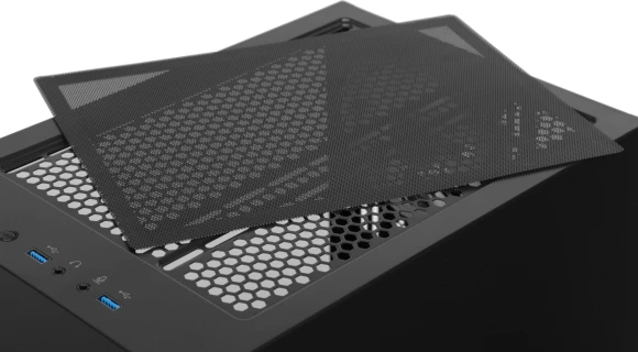 Корпус Aerocool Atomic-G-BK-v1 черный без БП mATX 2x120mm 2x140mm 2xUSB3.0 audio bott PSU