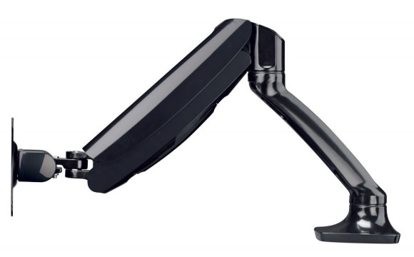 Кронштейн для мониторов ЖК Hama Fullmotion черный-26" макс.5кг крепление к столешнице поворот и наклон Кронштейн для мониторов ЖК Hama Fullmotion черный-26" макс.5кг крепление к столешнице поворот и наклон