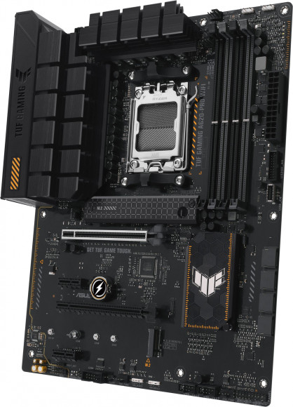 Материнская плата Asus TUF GAMING A620-PRO WIFI Socket AM5 AMD A620 4xDDR5 ATX AC`97 8ch(7.1) 2.5Gg RAID+HDMI+DP Материнская плата Asus TUF GAMING A620-PRO WIFI Socket AM5 AMD A620 4xDDR5 ATX AC`97 8ch(7.1) 2.5Gg RAID+HDMI+DP