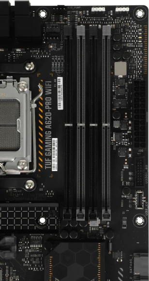 Материнская плата Asus TUF GAMING A620-PRO WIFI Socket AM5 AMD A620 4xDDR5 ATX AC`97 8ch(7.1) 2.5Gg RAID+HDMI+DP