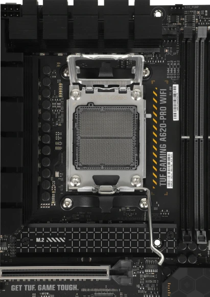 Материнская плата Asus TUF GAMING A620-PRO WIFI Socket AM5 AMD A620 4xDDR5 ATX AC`97 8ch(7.1) 2.5Gg RAID+HDMI+DP