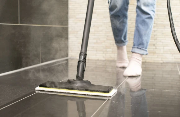 Пароочиститель напольный Karcher SC 2 EasyFix 1500Вт белый/черный