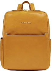 Рюкзак мужской Piquadro Brief2 CA4439BR2BM/BLUCU темно-синий/коричневый нейлон/натур.кожа