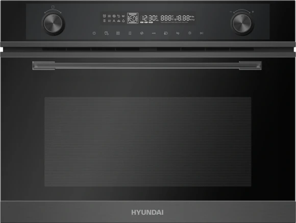 Духовой шкаф Электрический Hyundai HEO 6772 WG белый/черный