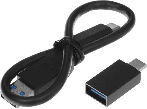 Накопитель SSD Kingston USB3.2 Gen2 2TB SXS1000/2000GA XS1000 черный