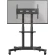 Подставка для телевизора Onkron TS1351 черный 32"-65" макс.50кг напольный мобильный