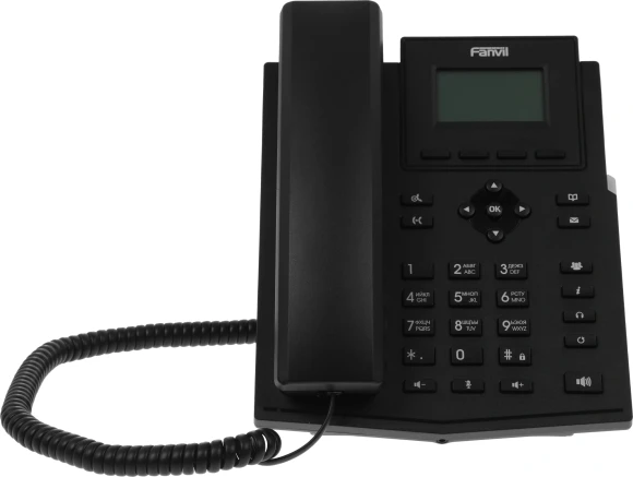 Телефон IP Fanvil X301P черный