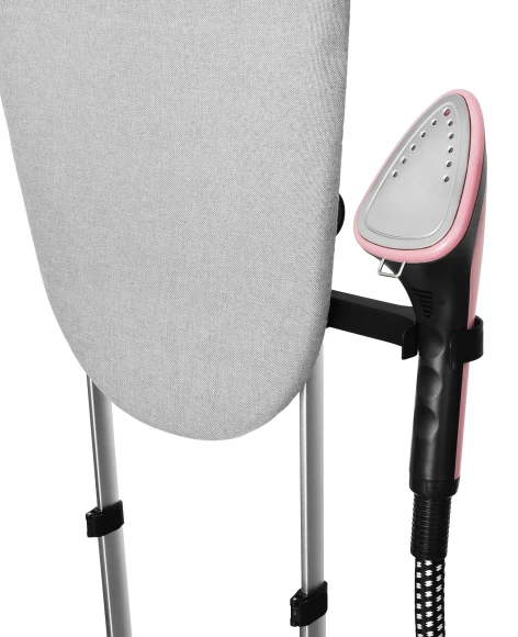 Отпариватель напольный Hyundai H-US02543 1800Вт розовый/черный