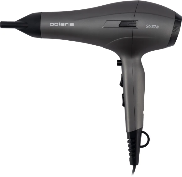Фен Polaris PHD 2600ACi 2600Вт серый/черный Фен Polaris PHD 2600ACi 2600Вт серый/черный
