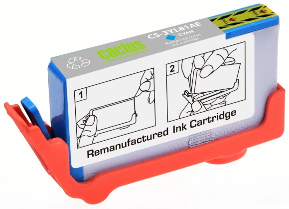 Картридж струйный Cactus CS-3YL81AE 912XL голубой (10.5мл) для HP OfficeJet 8012/8014/8015/8017;OfficeJet Pro 8022/8023/8024/8025 AIO с чипом Картридж струйный Cactus CS-3YL81AE 912XL голубой (10.5мл) для HP OfficeJet 8012/8014/8015/8017;OfficeJet Pro 8022/8023/8024/8025 AIO с чипом