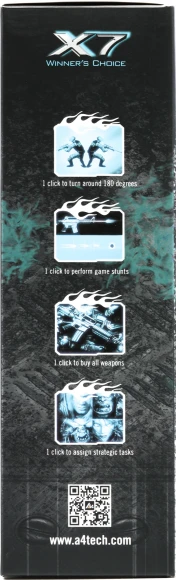 Мышь A4Tech XL-750BH рисунок лазерная 3600dpi USB 6but Мышь A4Tech XL-750BH рисунок лазерная 3600dpi USB 6but