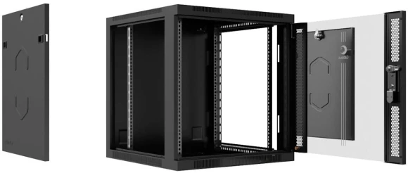 Шкаф коммутационный Cabeus (WSC-05D-4U55/45) настенный 4U 550x450мм пер.дв.стекл 30кг серый 390мм IP20 сталь Шкаф коммутационный Cabeus (WSC-05D-4U55/45) настенный 4U 550x450мм пер.дв.стекл 30кг серый 390мм IP20 сталь