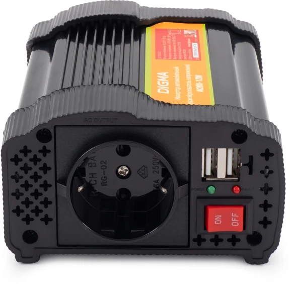 Автоинвертор Digma AI200-12W 200Вт Автоинвертор Digma AI200-12W 200Вт