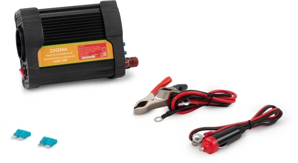 Автоинвертор Digma AI200-12W 200Вт Автоинвертор Digma AI200-12W 200Вт