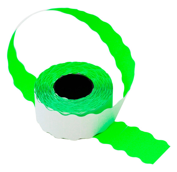 Этикет-лента 26Х12 сег.:12x26мм самоклей. 1000шт/рул (упак.:10шт) ассорти