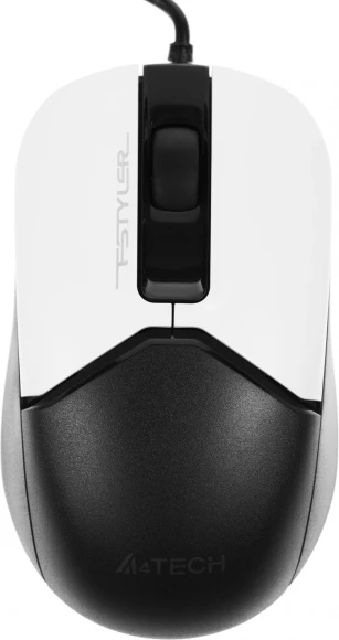 Мышь A4Tech Fstyler FM12S Panda белый/черный оптическая 1200dpi silent USB 3but Мышь A4Tech Fstyler FM12S Panda белый/черный оптическая 1200dpi silent USB 3but